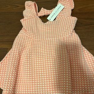 Peach baby dress 12-18 months